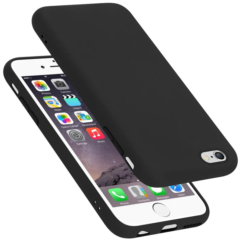 Cadorabo Hülle kompatibel mit Apple iPhone 6 PLUS / 6S PLUS Schutzhülle aus flexiblem TPU Silikon