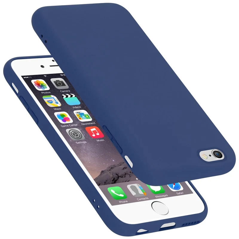 Cadorabo Hülle kompatibel mit Apple iPhone 6 PLUS / 6S PLUS Schutzhülle aus flexiblem TPU Silikon