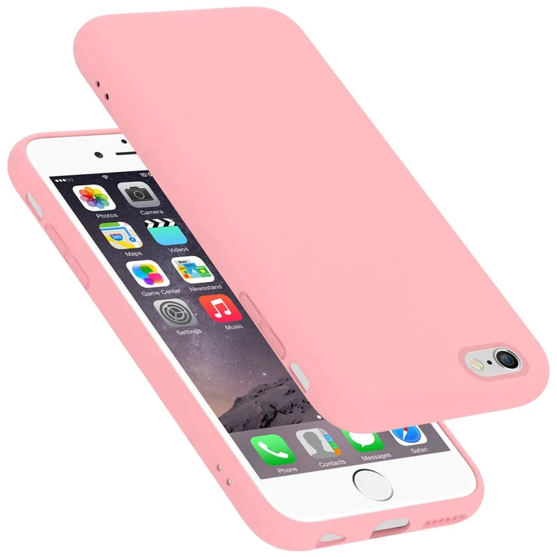 Cadorabo Hülle kompatibel mit Apple iPhone 6 PLUS / 6S PLUS Schutzhülle aus flexiblem TPU Silikon