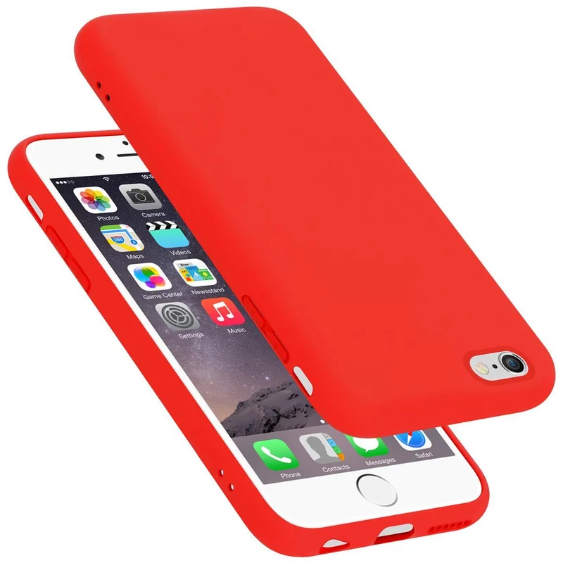 Cadorabo Hülle kompatibel mit Apple iPhone 6 PLUS / 6S PLUS Schutzhülle aus flexiblem TPU Silikon