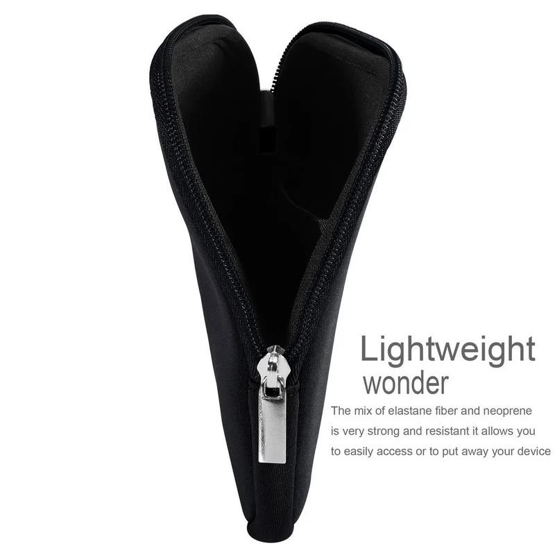 Cadorabo Universal Neopren Handy Hülle kompatibel mit Smarthones bis 5.5" (Zoll) 5.5" (Zoll) Schutzhülle aus Neopren mit Handschlaufe