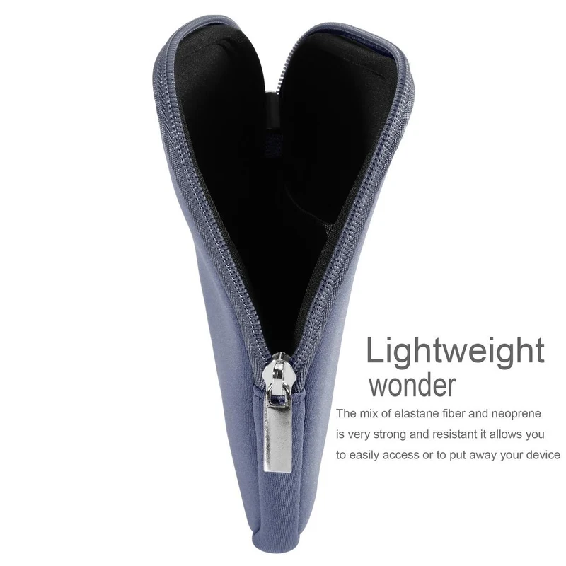 Cadorabo Universal Neopren Handy Hülle kompatibel mit Smarthones bis 5.5" (Zoll) 5.5" (Zoll) Schutzhülle aus Neopren mit Handschlaufe