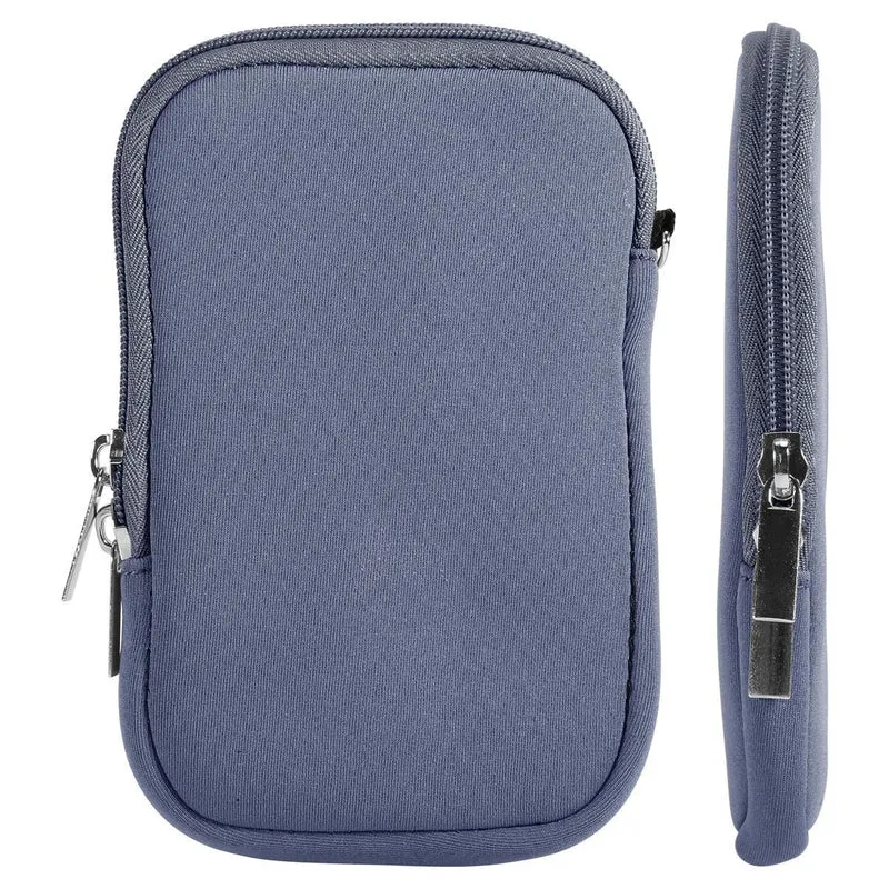Cadorabo Universal Neopren Handy Hülle kompatibel mit Smarthones bis 5.5" (Zoll) 5.5" (Zoll) Schutzhülle aus Neopren mit Handschlaufe