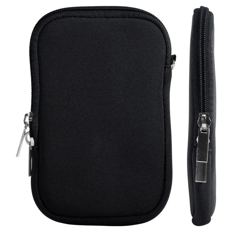 Cadorabo Universal Neopren Handy Hülle kompatibel mit Smarthones bis 4.5" (Zoll) 4.5" (Zoll) Schutzhülle aus Neopren mit Handschlaufe