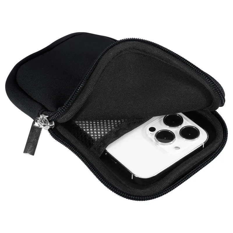 Cadorabo Universal Neopren Handy Hülle kompatibel mit Smarthones bis 4.5" (Zoll) 4.5" (Zoll) Schutzhülle aus Neopren mit Handschlaufe