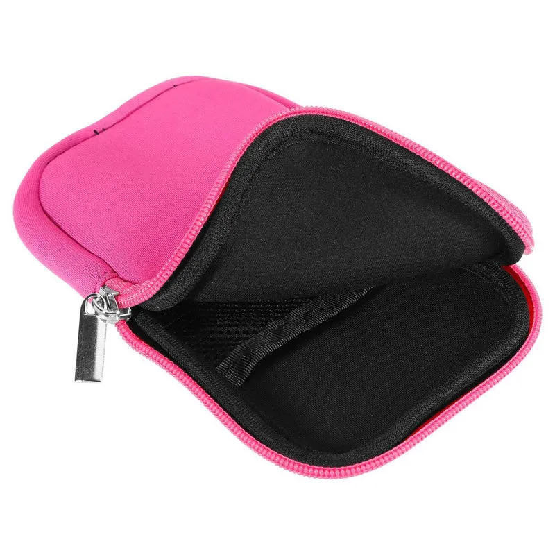 Cadorabo Universal Neopren Handy Hülle kompatibel mit Smarthones bis 4.5" (Zoll) 4.5" (Zoll) Schutzhülle aus Neopren mit Handschlaufe