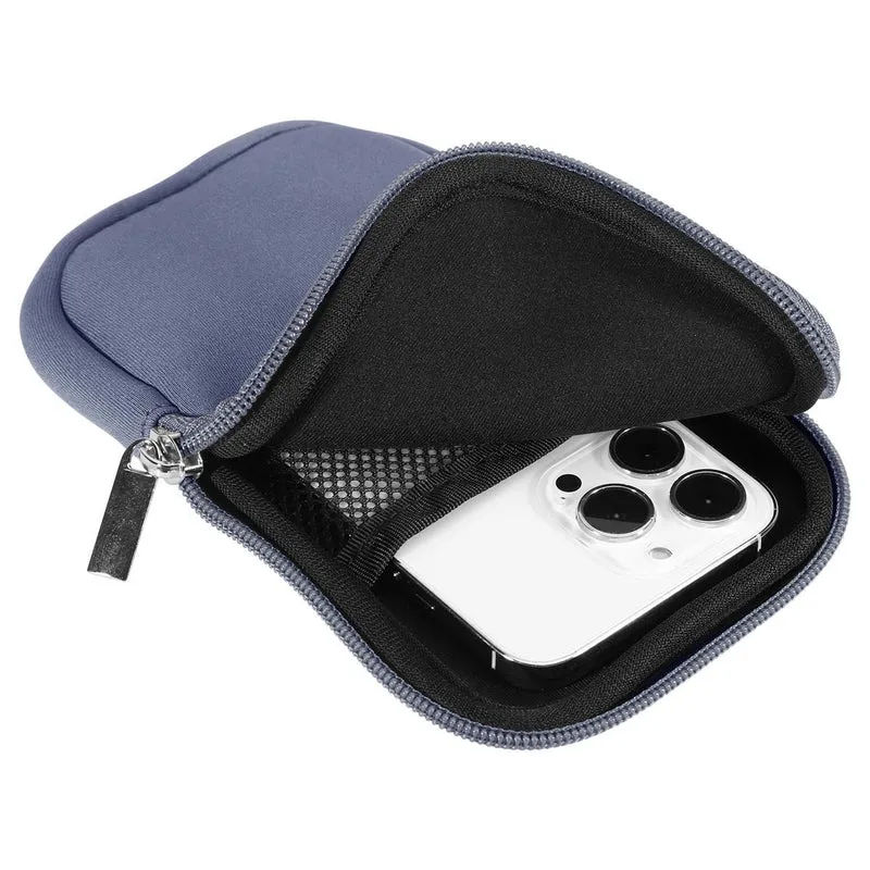Cadorabo Universal Neopren Handy Hülle kompatibel mit Smarthones bis 4.5" (Zoll) 4.5" (Zoll) Schutzhülle aus Neopren mit Handschlaufe