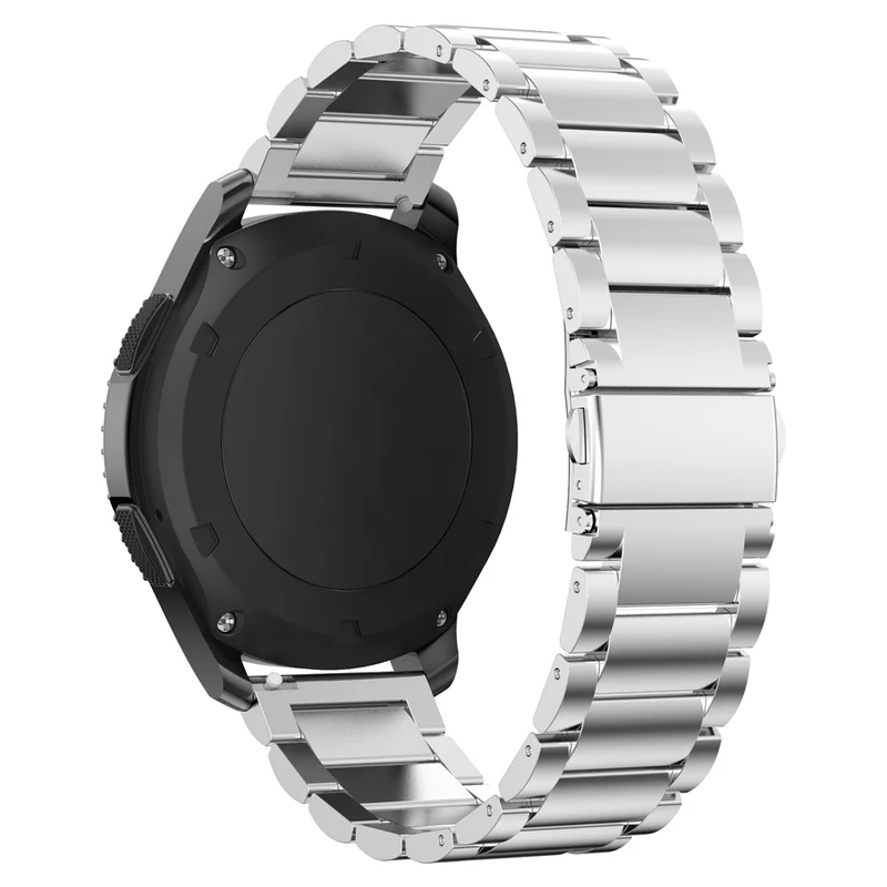 Cadorabo Edelstahl Armband 20mm kompatibel mit Samsung Galaxy Watch 42mm / S2 Classic / Sport Ersatzarmband für Huawei Watch 2 für Nokia Steel für LG Watch Sport für Pepple 2 uvm