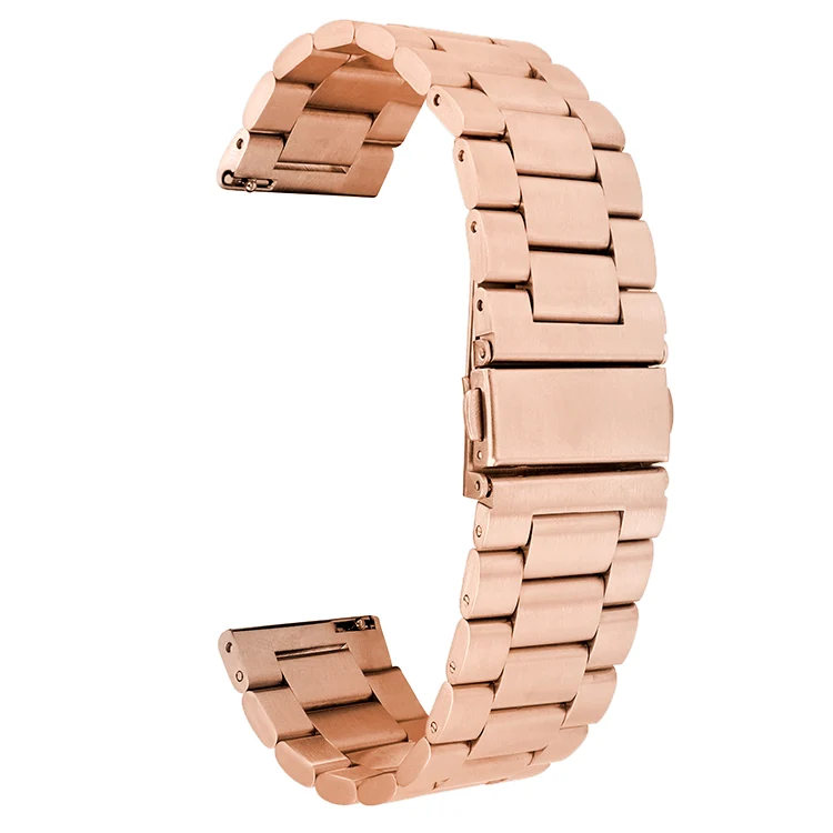 Cadorabo Edelstahl Armband 20mm kompatibel mit Samsung Galaxy Watch 42mm / S2 Classic / Sport Ersatzarmband für Huawei Watch 2 für Nokia Steel für LG Watch Sport für Pepple 2 uvm