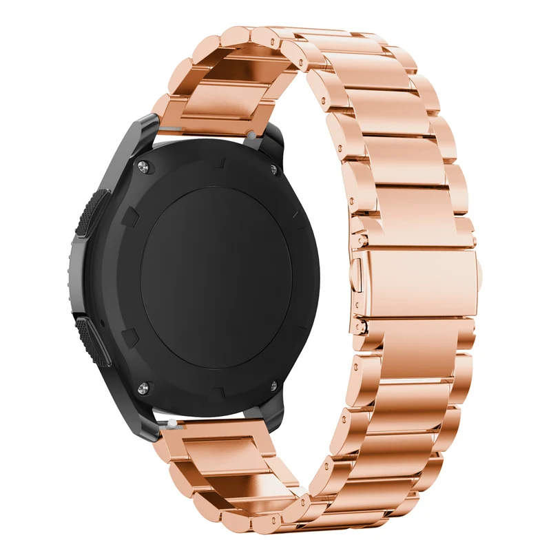 Cadorabo Edelstahl Armband 20mm kompatibel mit Samsung Galaxy Watch 42mm / S2 Classic / Sport Ersatzarmband für Huawei Watch 2 für Nokia Steel für LG Watch Sport für Pepple 2 uvm