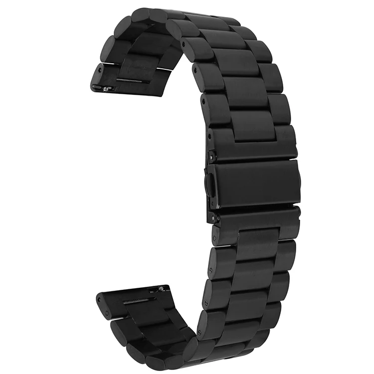 Cadorabo Edelstahl Armband 20mm kompatibel mit Samsung Galaxy Watch 42mm / S2 Classic / Sport Ersatzarmband für Huawei Watch 2 für Nokia Steel für LG Watch Sport für Pepple 2 uvm