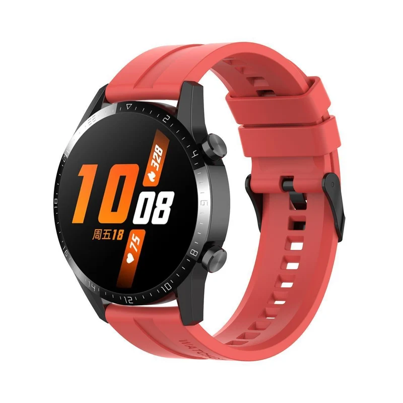 Cadorabo Silikon Armband 20mm kompatibel mit Samsung Galaxy Watch 42mm / S2 Classic / Sport Ersatzarmband für Huawei Watch 2 für Nokia Steel für LG Watch Sport für Pepple 2 uvm