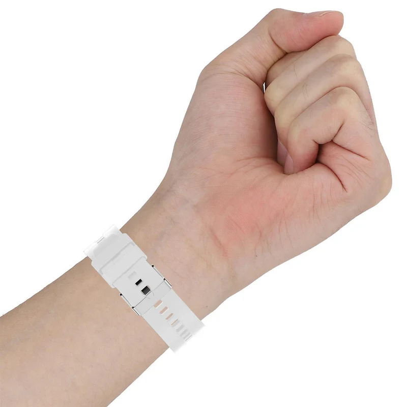 Cadorabo Silikon Armband 22mm kompatibel mit Samsung Galaxy Gear S3 / Gear 2 Ersatzarmband für Huawei Watch GT für Watch 2 Pro für Ticwatch Pro für Pepple Time für Amazfit Pace uvm.