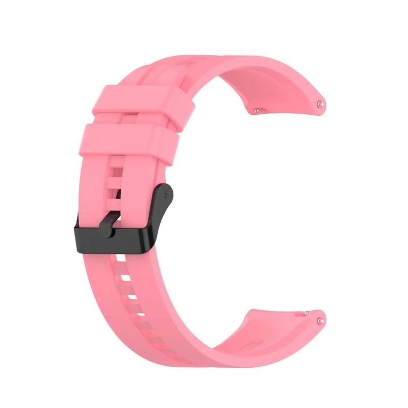 Cadorabo Silikon Armband 22mm kompatibel mit Samsung Galaxy Gear S3 / Gear 2 Ersatzarmband für Huawei Watch GT für Watch 2 Pro für Ticwatch Pro für Pepple Time für Amazfit Pace uvm.