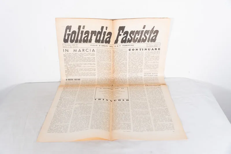 "Faschistische Goliardia" GUF-Florenz