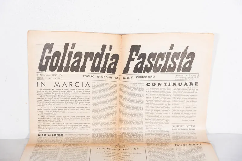 "Faschistische Goliardia" GUF-Florenz