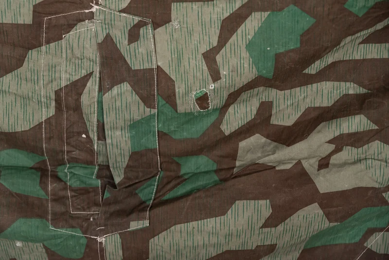 Zeltbahn Wehrmacht Splitter Tarn WW2