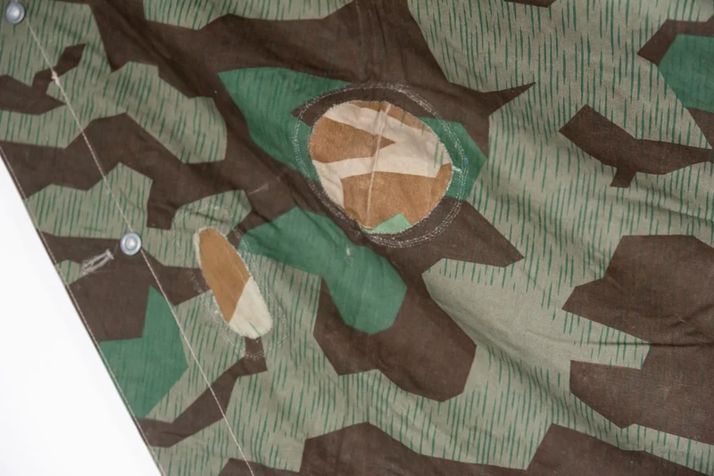 Zeltbahn Wehrmacht Splitter Tarn WW2