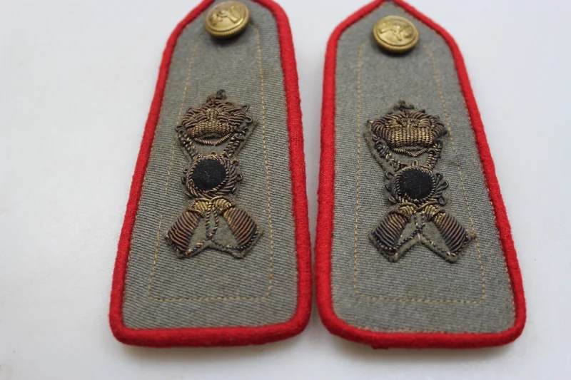 Paar Schulterpolster M.34 Officer REI WW2