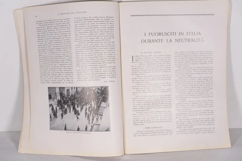 "Das Martyrium des Trentino" - 1921