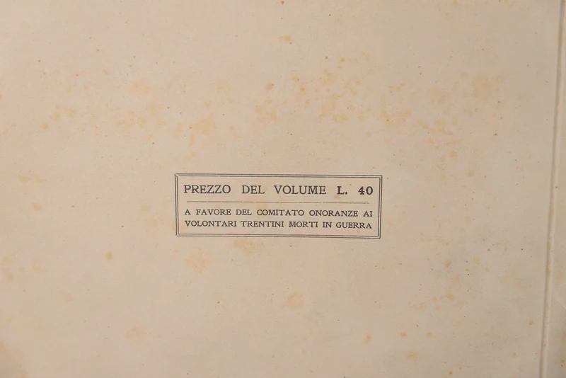 "Das Martyrium des Trentino" - 1921