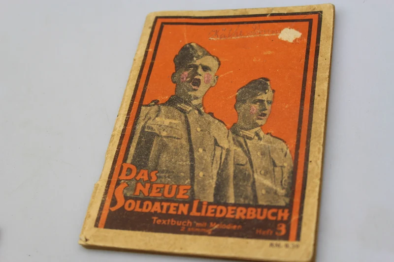 Satz von 3 Libretti Liederbuch WH