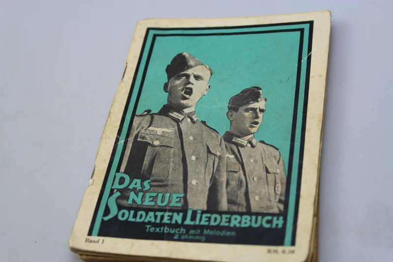 Satz von 3 Libretti Liederbuch WH