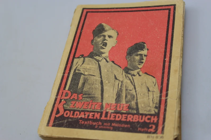 Satz von 3 Libretti Liederbuch WH