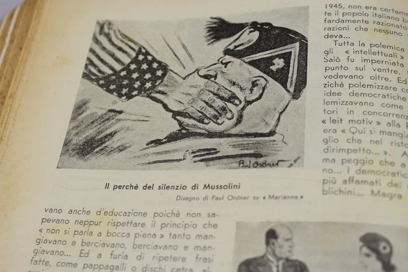 „Pappmaché Caesar“, Juli 1945