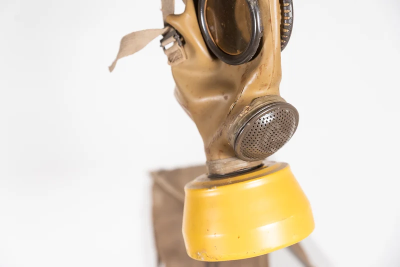 PC-40 Gasmaske aus dem 2. Weltkrieg