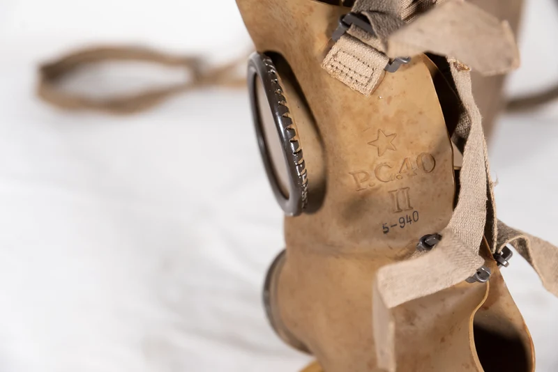 PC-40 Gasmaske aus dem 2. Weltkrieg