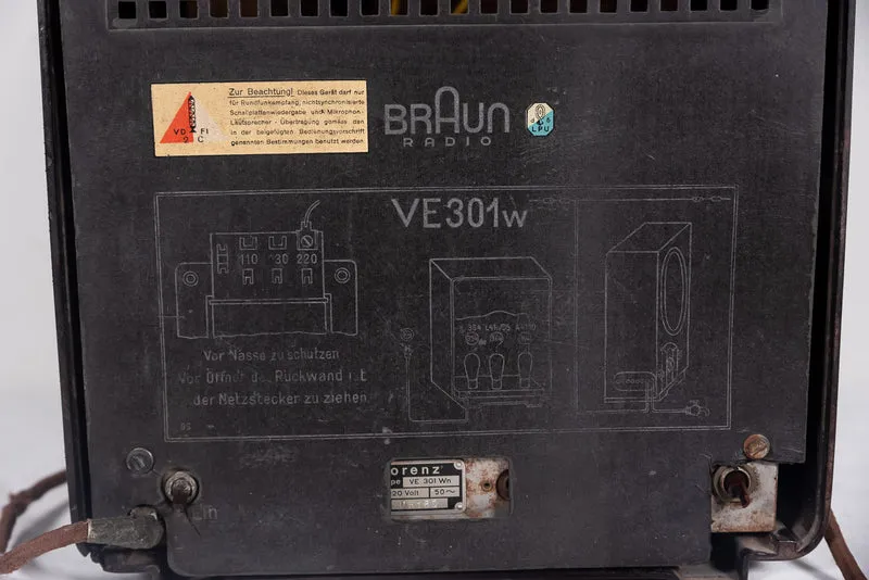 VE-301 Beliebtes Radio aus dem Zweiten Weltkrieg