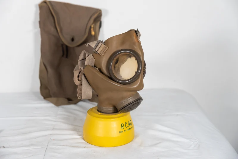 PC-40 Gasmaske aus dem 2. Weltkrieg