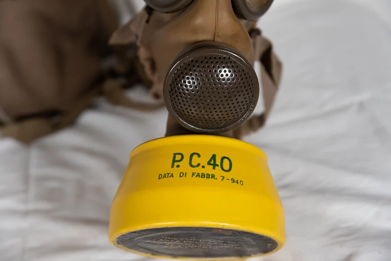 PC-40 Gasmaske aus dem 2. Weltkrieg