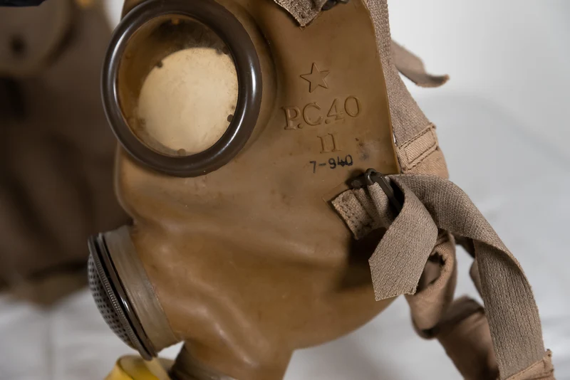 PC-40 Gasmaske aus dem 2. Weltkrieg