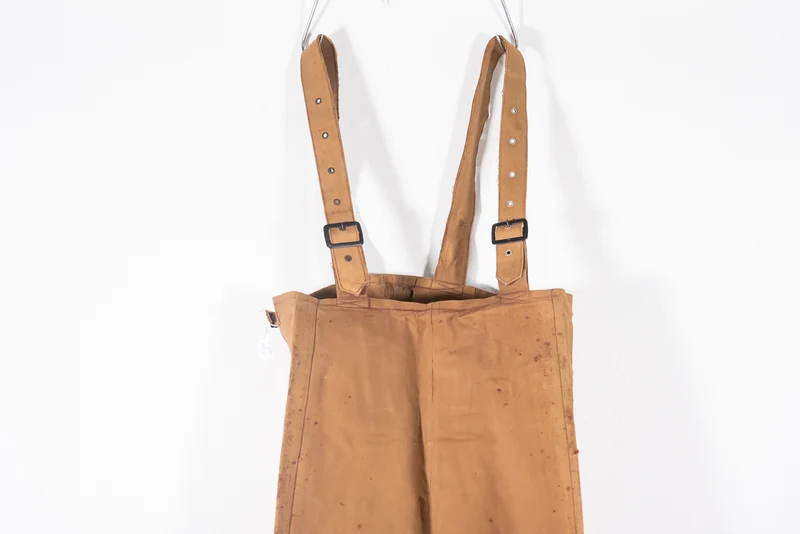 Spezifische britische Bikerhosen/Overalls aus dem 2. Weltkrieg