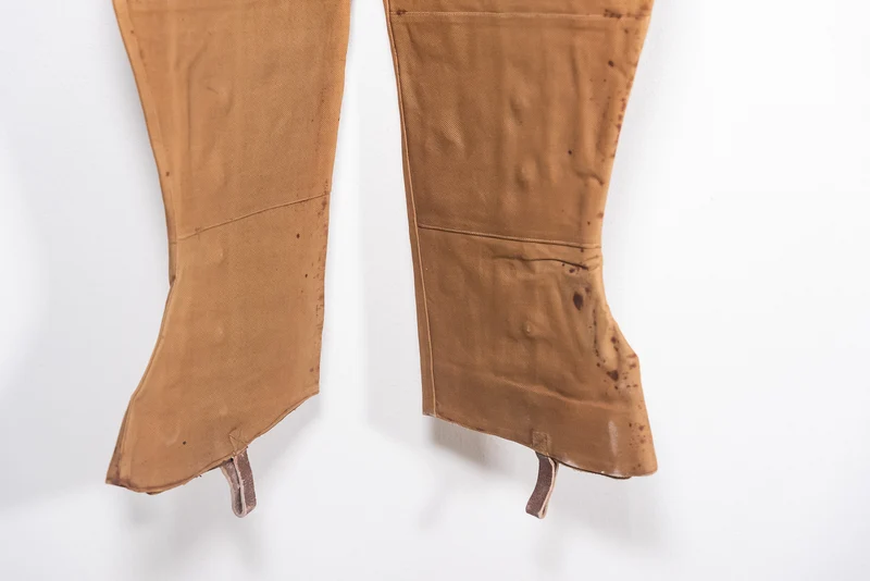 Spezifische britische Bikerhosen/Overalls aus dem 2. Weltkrieg