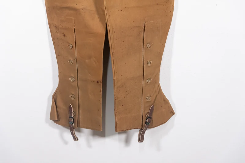 Spezifische britische Bikerhosen/Overalls aus dem 2. Weltkrieg
