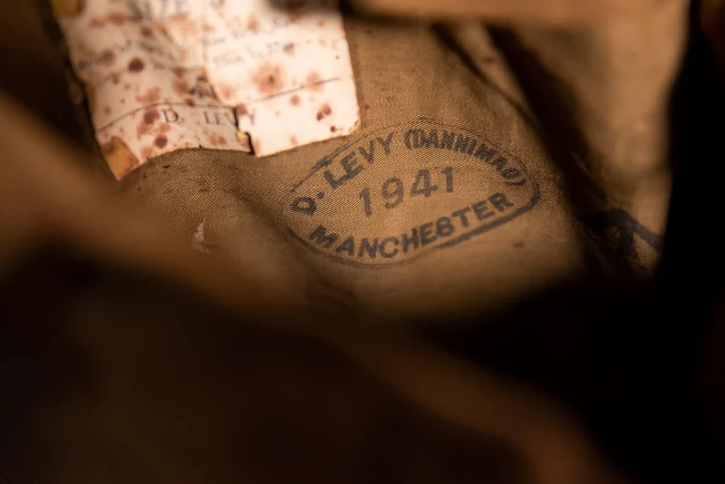 Spezifische britische Bikerhosen/Overalls aus dem 2. Weltkrieg