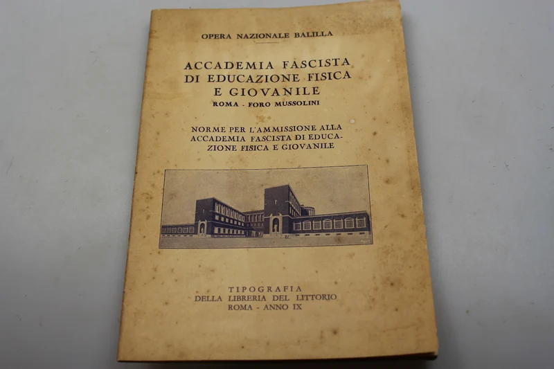 Veröffentlichung ONB - Foro Mussolini -IX° EF