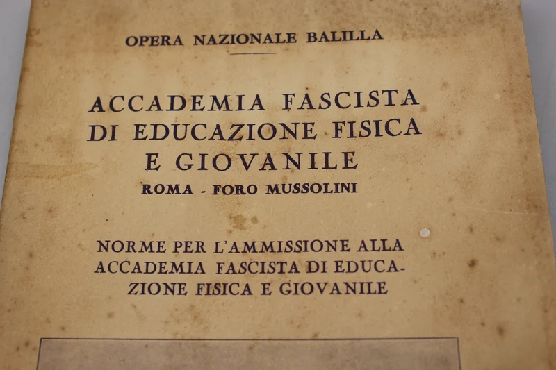 Veröffentlichung ONB - Foro Mussolini -IX° EF