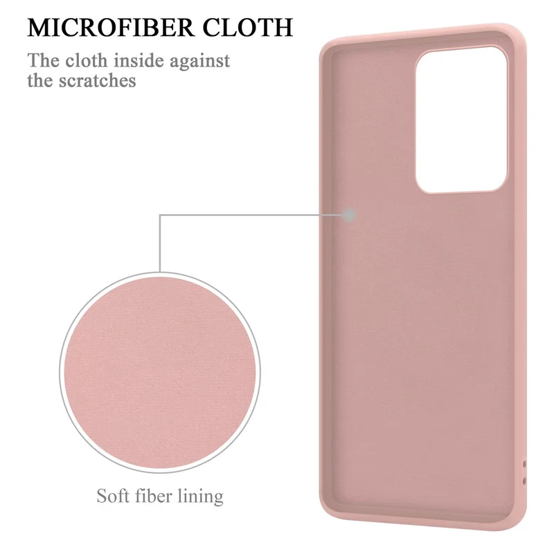 Cadorabo Hülle kompatibel mit Samsung Galaxy S20 ULTRA Schutzhülle aus flexiblem TPU Silikon mit Ring