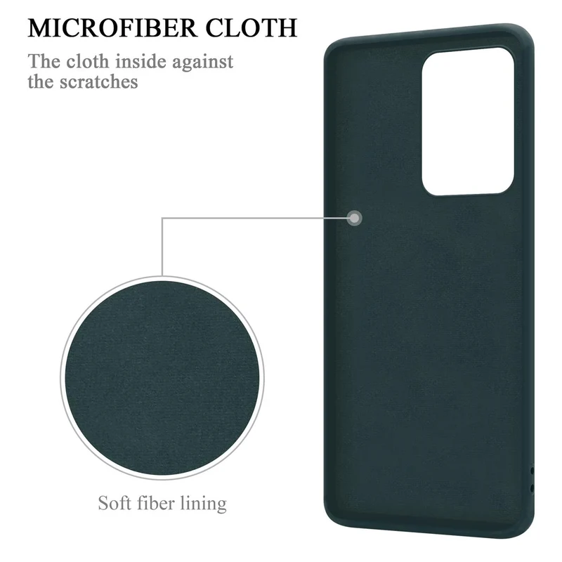 Cadorabo Hülle kompatibel mit Samsung Galaxy S20 ULTRA Schutzhülle aus flexiblem TPU Silikon mit Ring