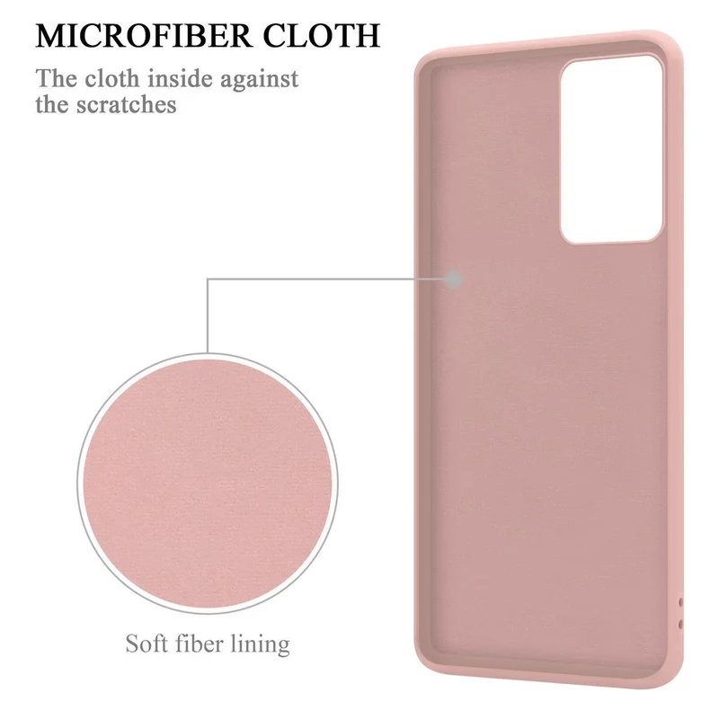 Cadorabo Hülle kompatibel mit Samsung Galaxy NOTE 20 ULTRA Schutzhülle aus flexiblem TPU Silikon mit Ring