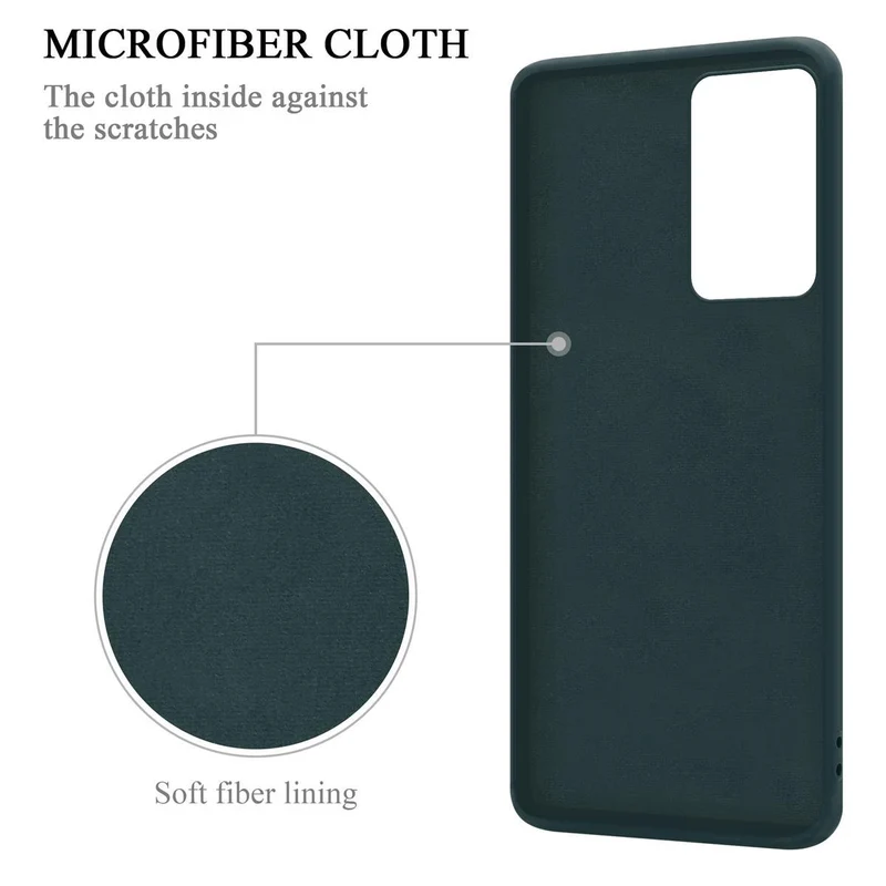 Cadorabo Hülle kompatibel mit Samsung Galaxy NOTE 20 ULTRA Schutzhülle aus flexiblem TPU Silikon mit Ring