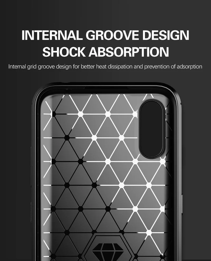 Cadorabo Hülle für Samsung Galaxy A01 Schutzhülle aus flexiblem TPU Silikon in Edelstahl-Karbonfaser Optik