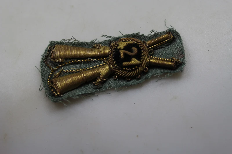 M.34 Offizier REI WW2 Mützenabzeichen