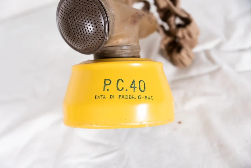 PC-40 Gasmaske aus dem 2. Weltkrieg