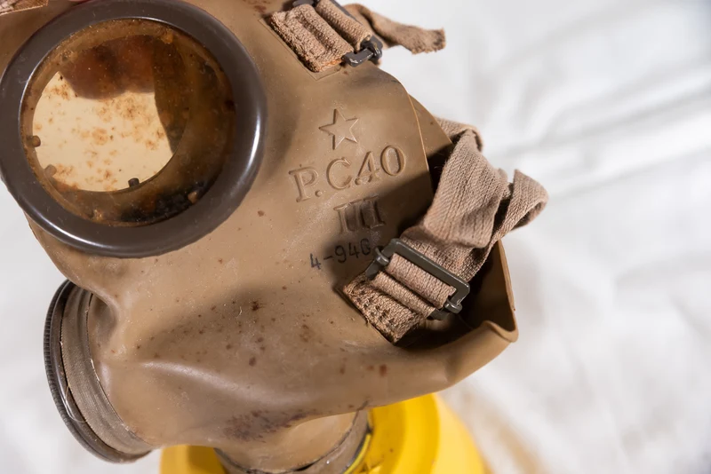 PC-40 Gasmaske aus dem 2. Weltkrieg