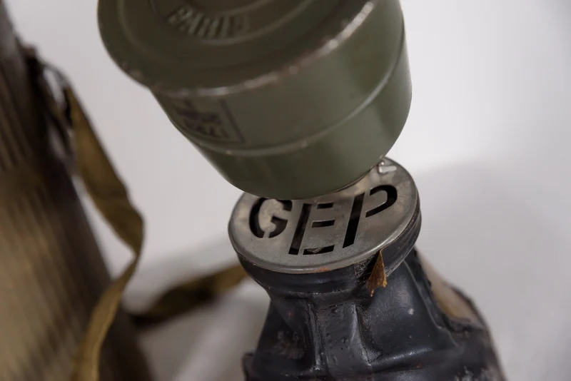 Französische Gasmaske aus dem 2. Weltkrieg